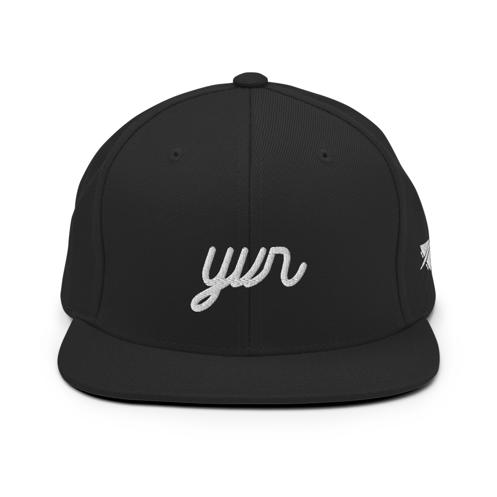 Vintage Script Snapback Hat • YVR Vancouver • YHM Designs - Image 08