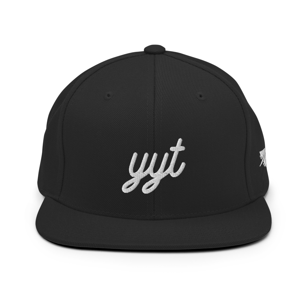 Vintage Script Snapback Hat • YYT St. John's • YHM Designs - Image 08