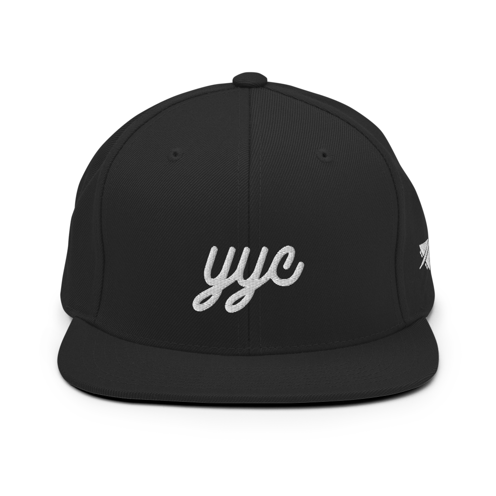 Vintage Script Snapback Hat • YYC Calgary • YHM Designs - Image 08