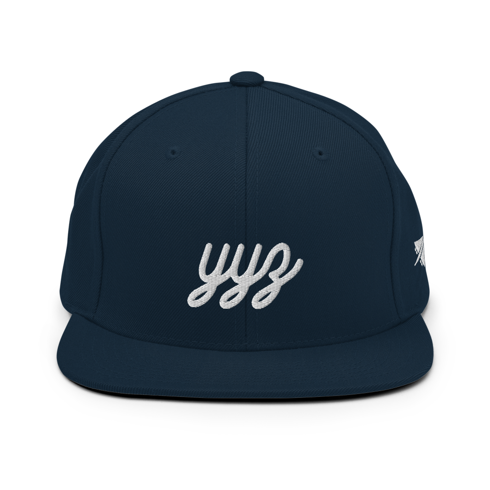 Vintage Script Snapback Hat • YYZ Toronto • YHM Designs - Image 05