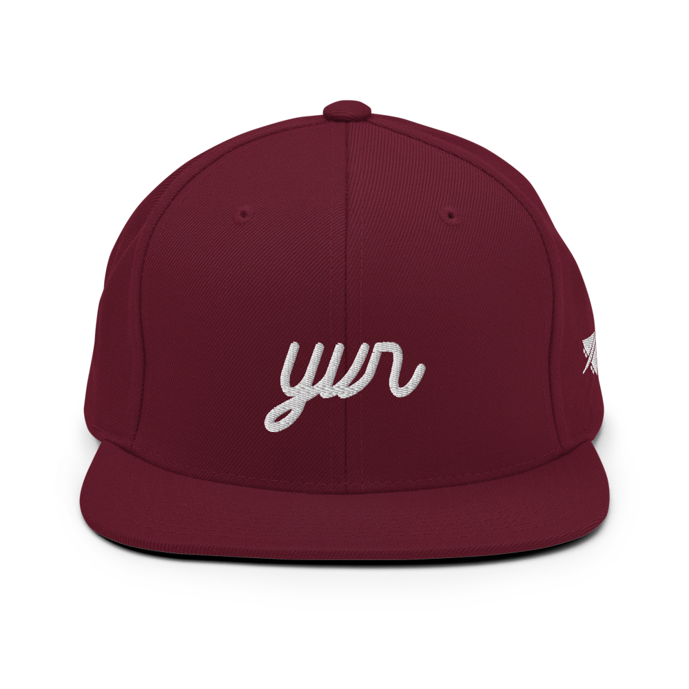 Vintage Script Snapback Hat • YVR Vancouver • YHM Designs - Image 10