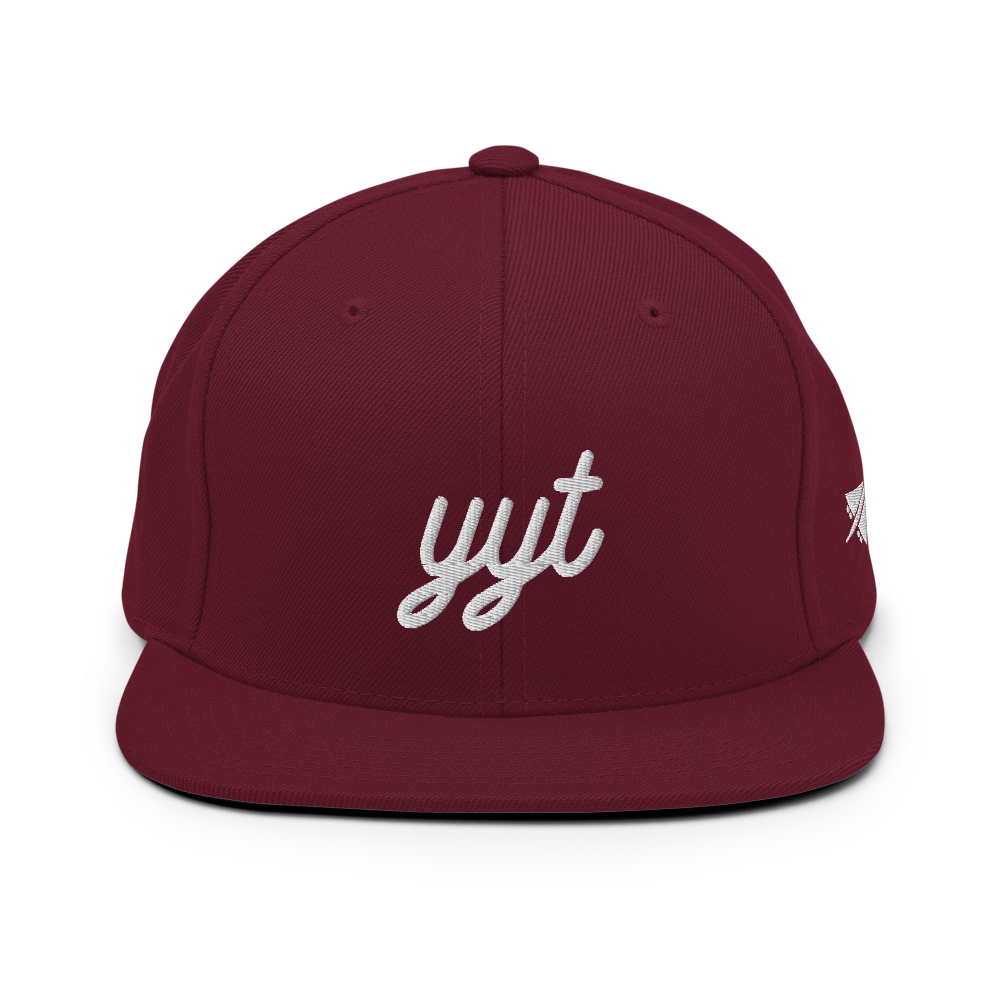 Vintage Script Snapback Hat • YYT St. John's • YHM Designs - Image 10