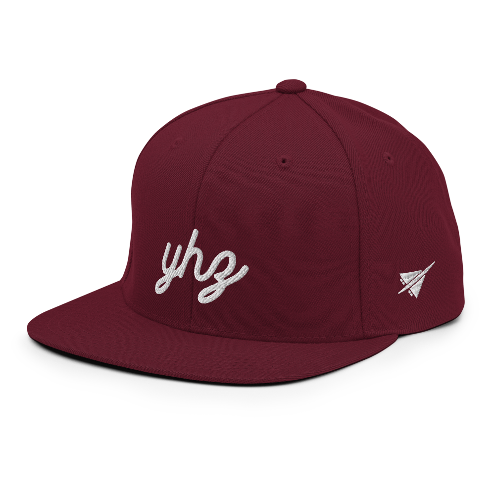 Vintage Script Snapback Hat • YHZ Halifax • YHM Designs - Image 12