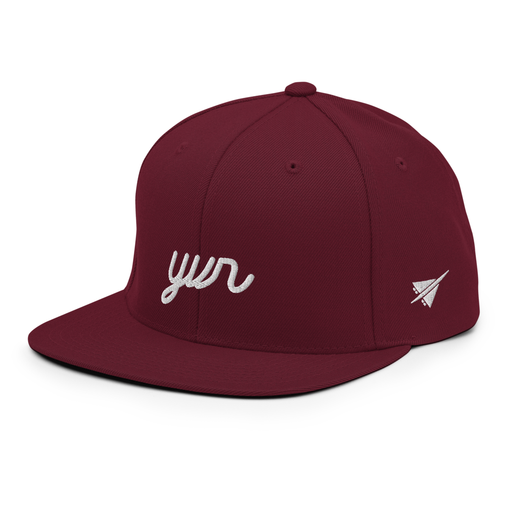 Vintage Script Snapback Hat • YVR Vancouver • YHM Designs - Image 12