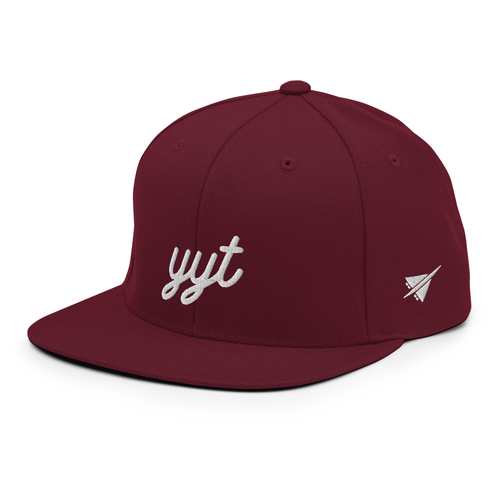 Vintage Script Snapback Hat • YYT St. John's • YHM Designs - Image 12