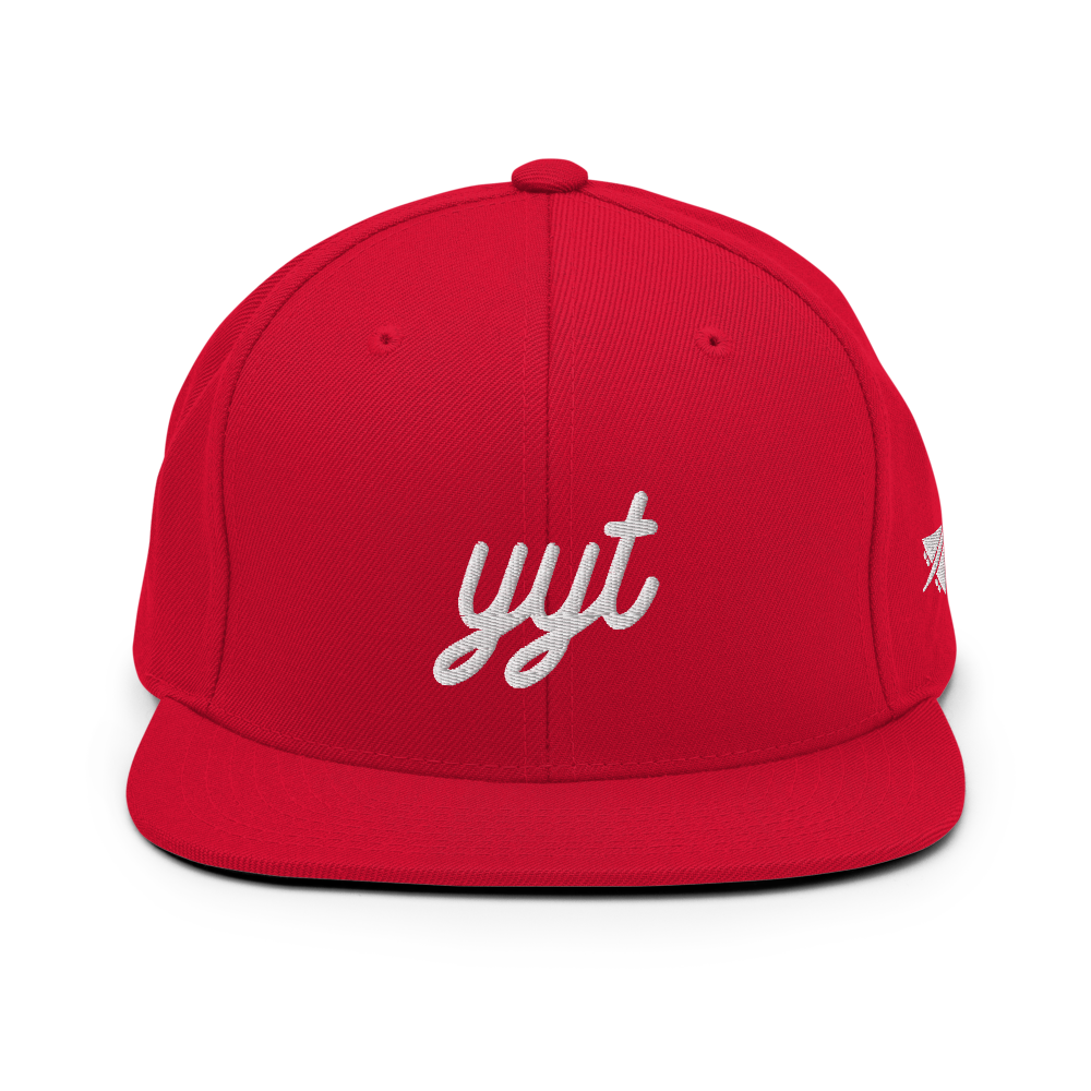 Vintage Script Snapback Hat • YYT St. John's • YHM Designs - Image 13