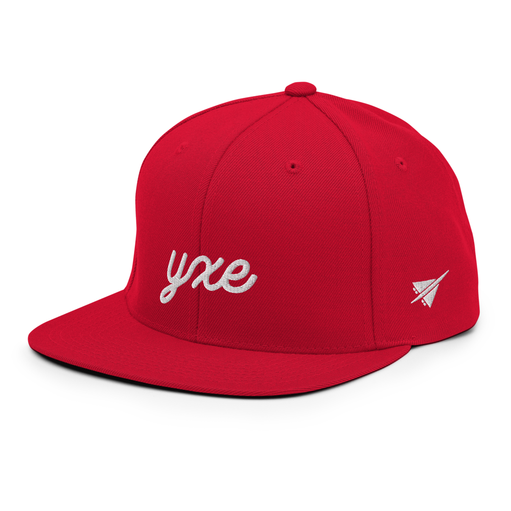 Vintage Script Snapback Hat • YXE Saskatoon • YHM Designs - Image 15