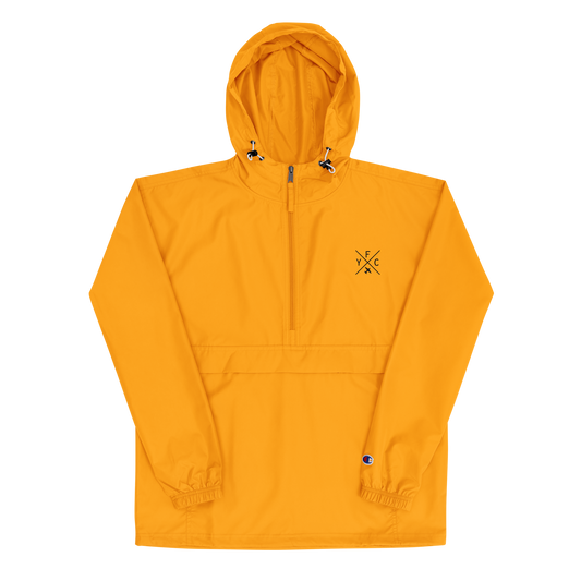 Crossed-X Packable Jacket • YFC Fredericton • YHM Designs - Image 02