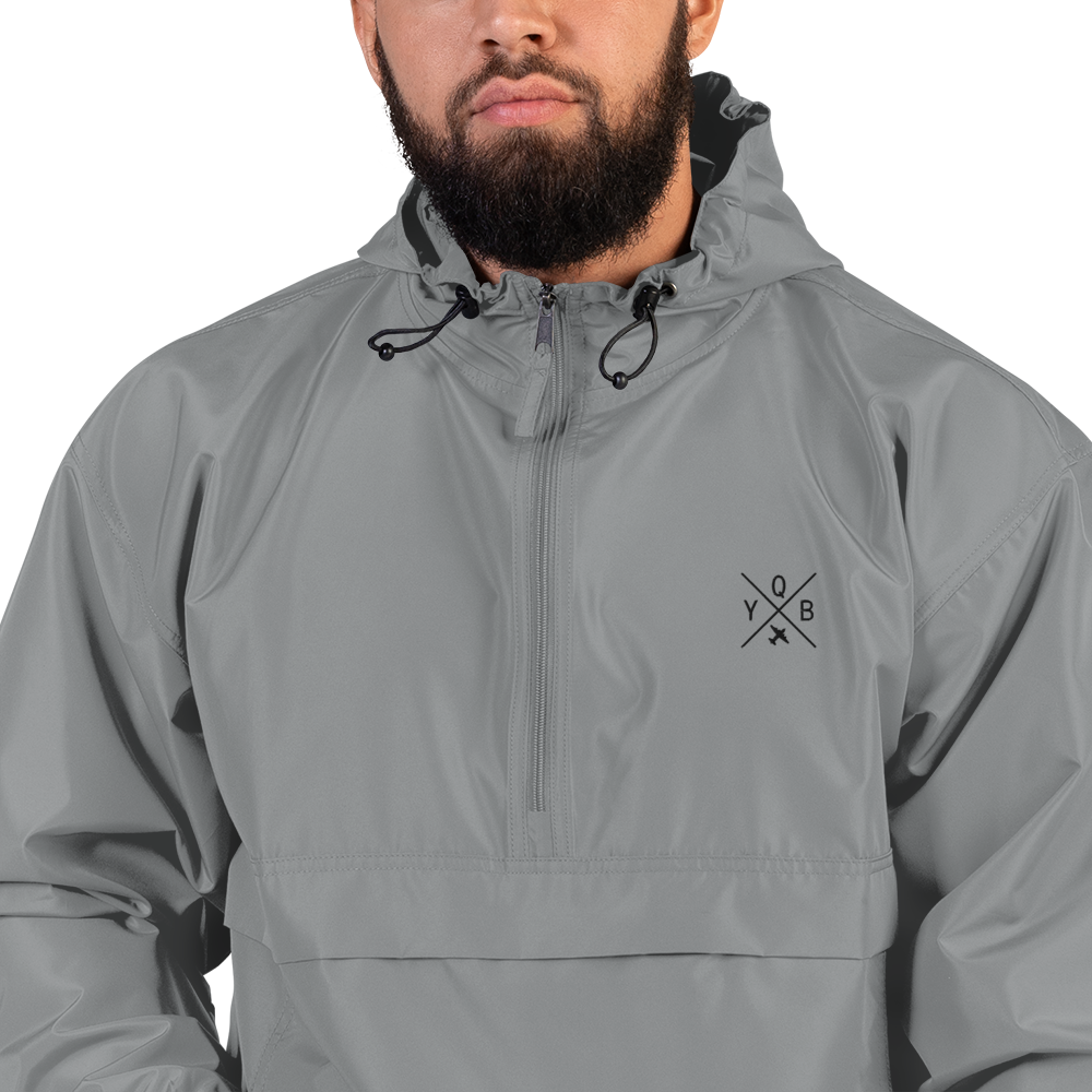 Crossed-X Packable Jacket • YQB Quebec City • YHM Designs - Image 14