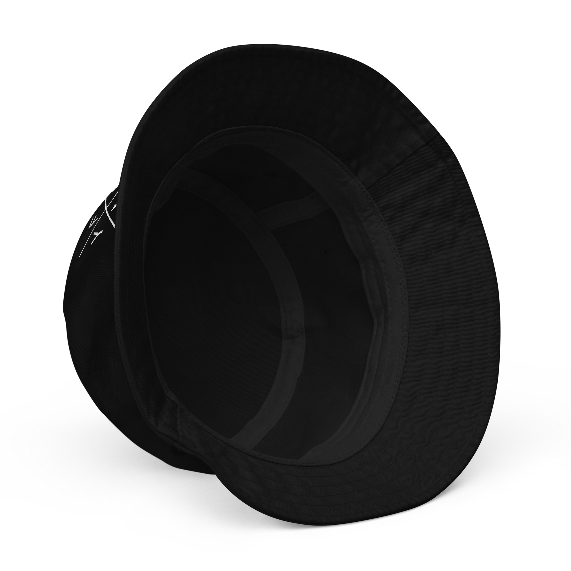 Crossed-X Organic Bucket Hat • YFB Iqaluit • YHM Designs - Image 03