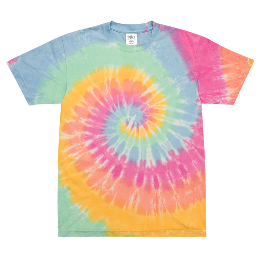 Crossed-X Oversized Tie-Dye T-Shirt • YMM Fort McMurray • YHM Designs - Image 02