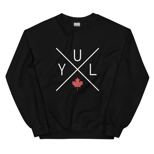 Maple Leaf Sweatshirt • YUL Montreal • YHM Designs - Image 02