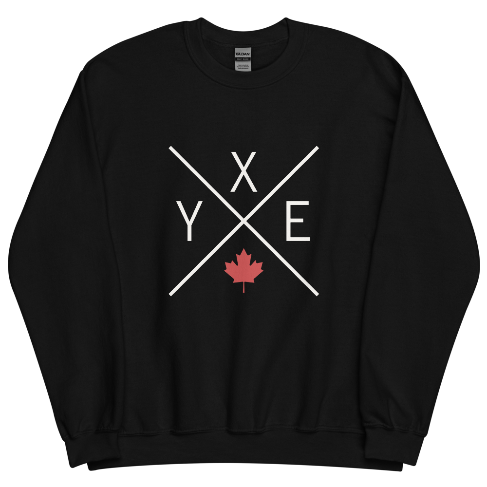 Maple Leaf Sweatshirt • YXE Saskatoon • YHM Designs - Image 06