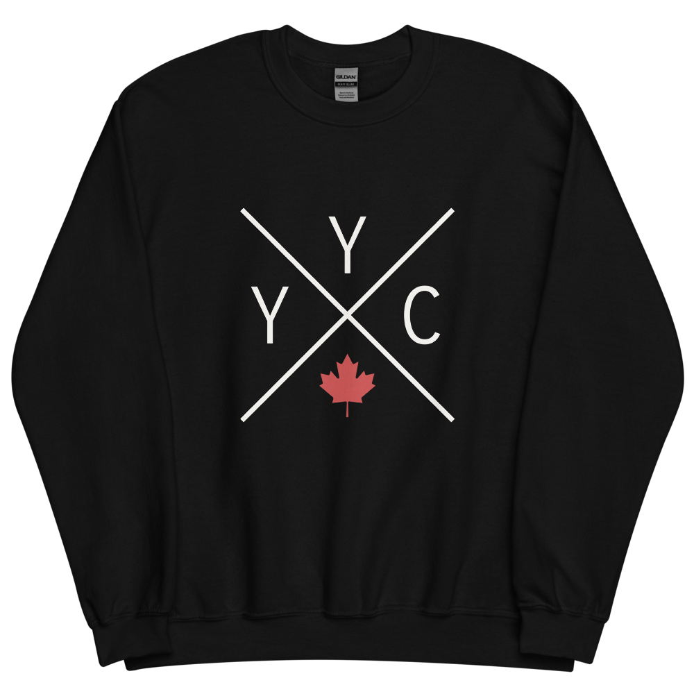 Maple Leaf Sweatshirt • YYC Calgary • YHM Designs - Image 06