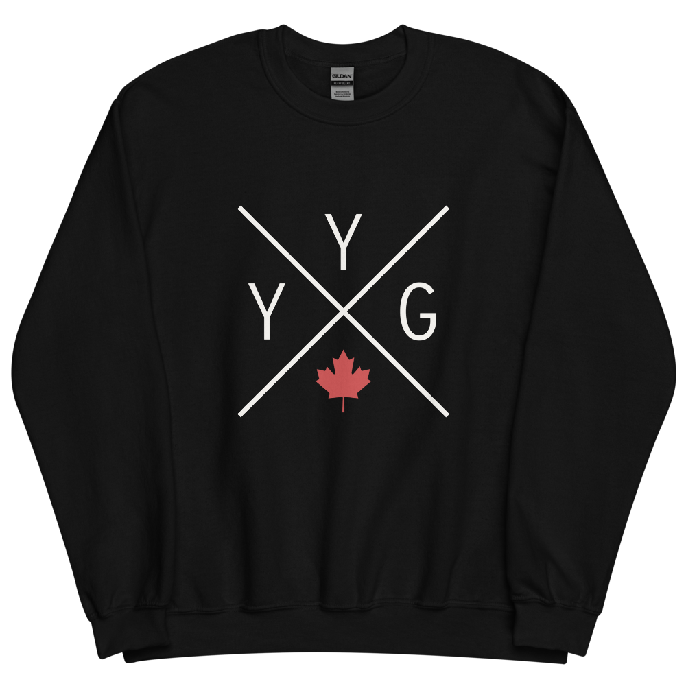 Maple Leaf Sweatshirt • YYG Charlottetown • YHM Designs - Image 06