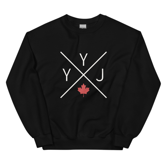 Maple Leaf Sweatshirt • YYJ Victoria • YHM Designs - Image 02