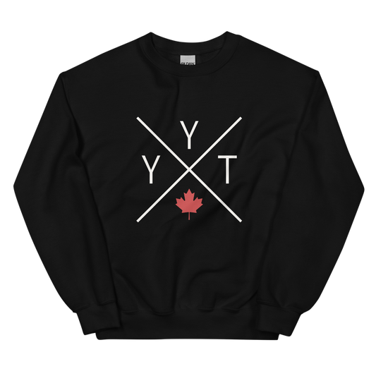 Maple Leaf Sweatshirt • YYT St. John's • YHM Designs - Image 02