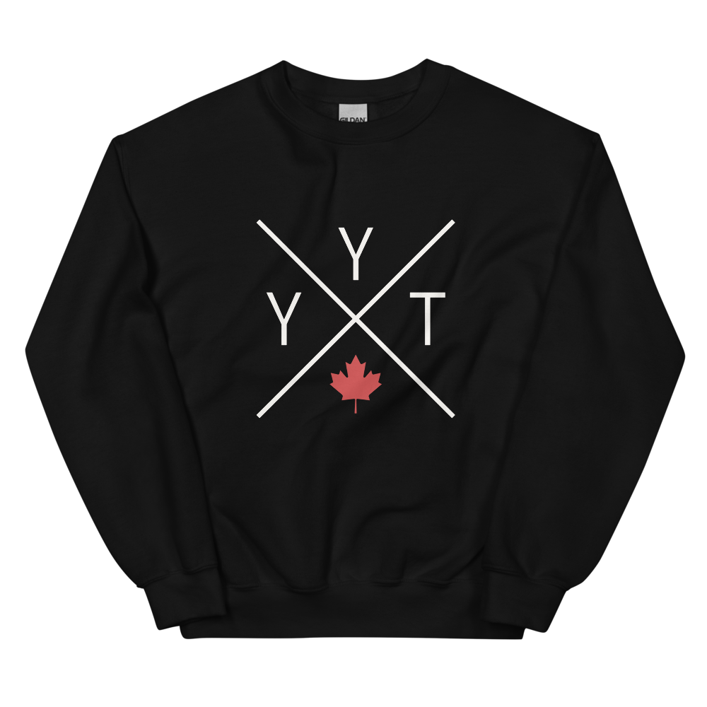Maple Leaf Sweatshirt • YYT St. John's • YHM Designs - Image 02