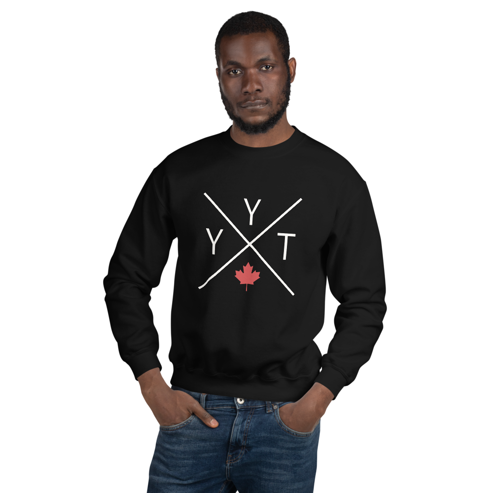 Maple Leaf Sweatshirt • YYT St. John's • YHM Designs - Image 03
