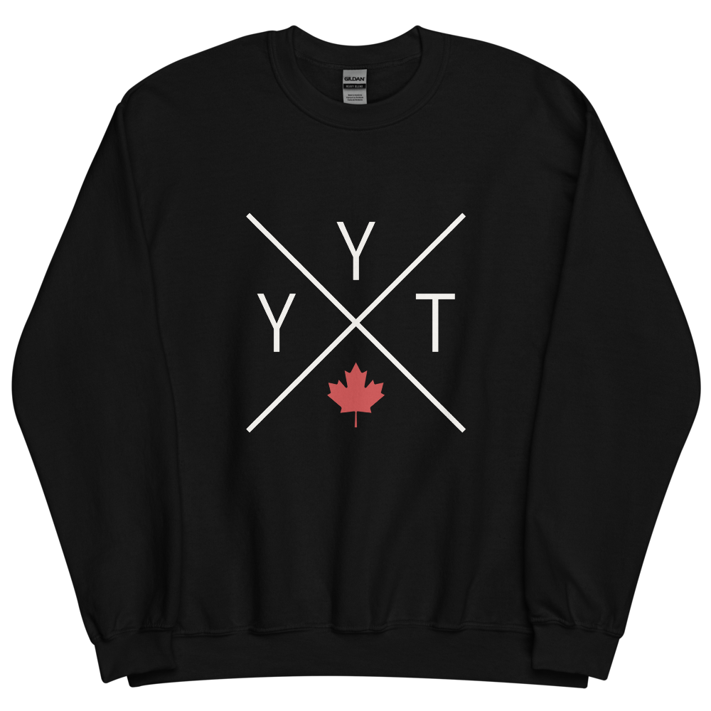 Maple Leaf Sweatshirt • YYT St. John's • YHM Designs - Image 06