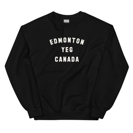 Varsity Design Sweatshirt • YEG Edmonton • YHM Designs - Image 02