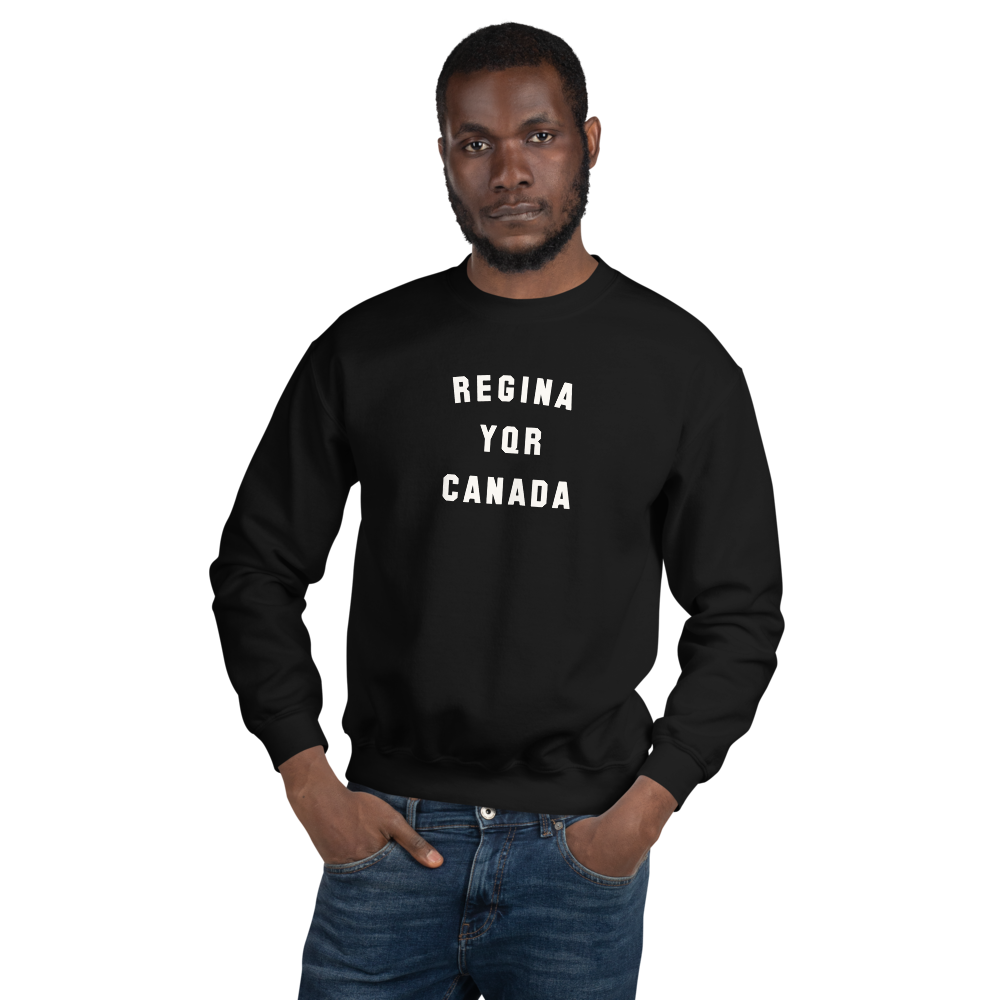 Varsity Design Sweatshirt • YQR Regina • YHM Designs - Image 03