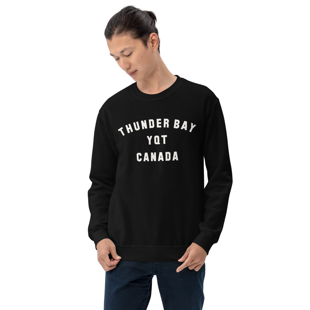 Varsity Design Sweatshirt • YQT Thunder Bay • YHM Designs - Image 01