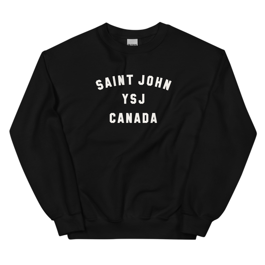 Varsity Design Sweatshirt • YSJ Saint John • YHM Designs - Image 02