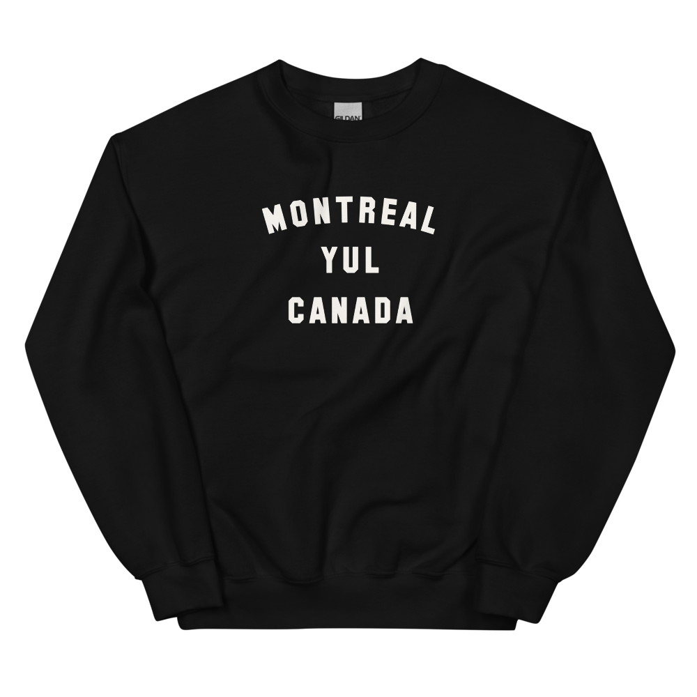 Varsity Design Sweatshirt • YUL Montreal • YHM Designs - Image 02