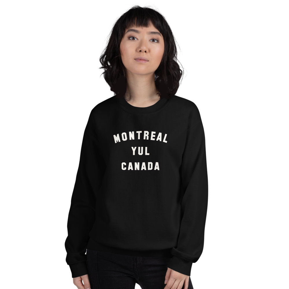 Varsity Design Sweatshirt • YUL Montreal • YHM Designs - Image 04