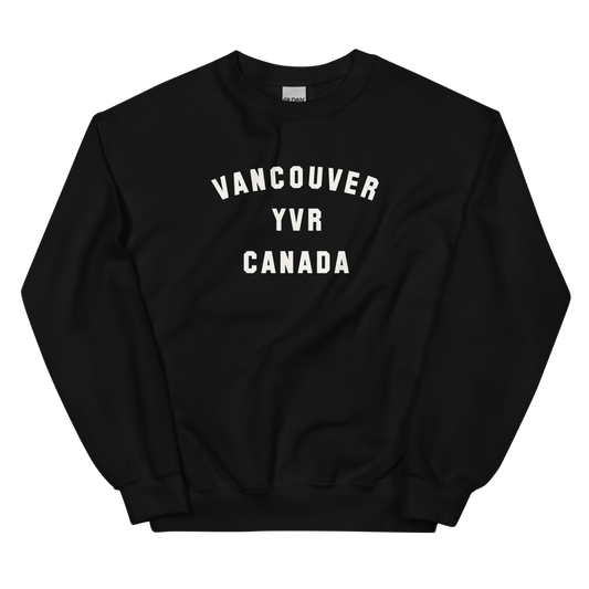 Varsity Design Sweatshirt • YVR Vancouver • YHM Designs - Image 02