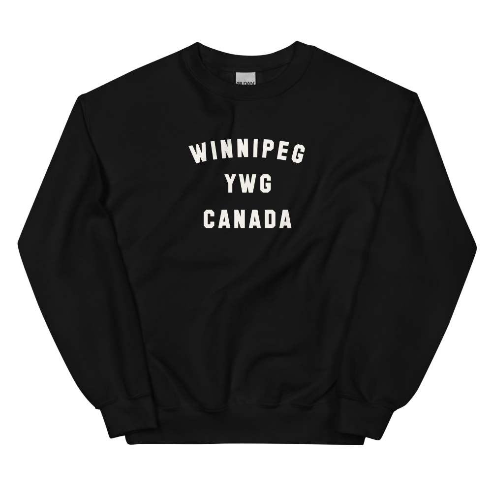Varsity Design Sweatshirt • YWG Winnipeg • YHM Designs - Image 02
