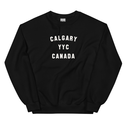 Varsity Design Sweatshirt • YYC Calgary • YHM Designs - Image 02