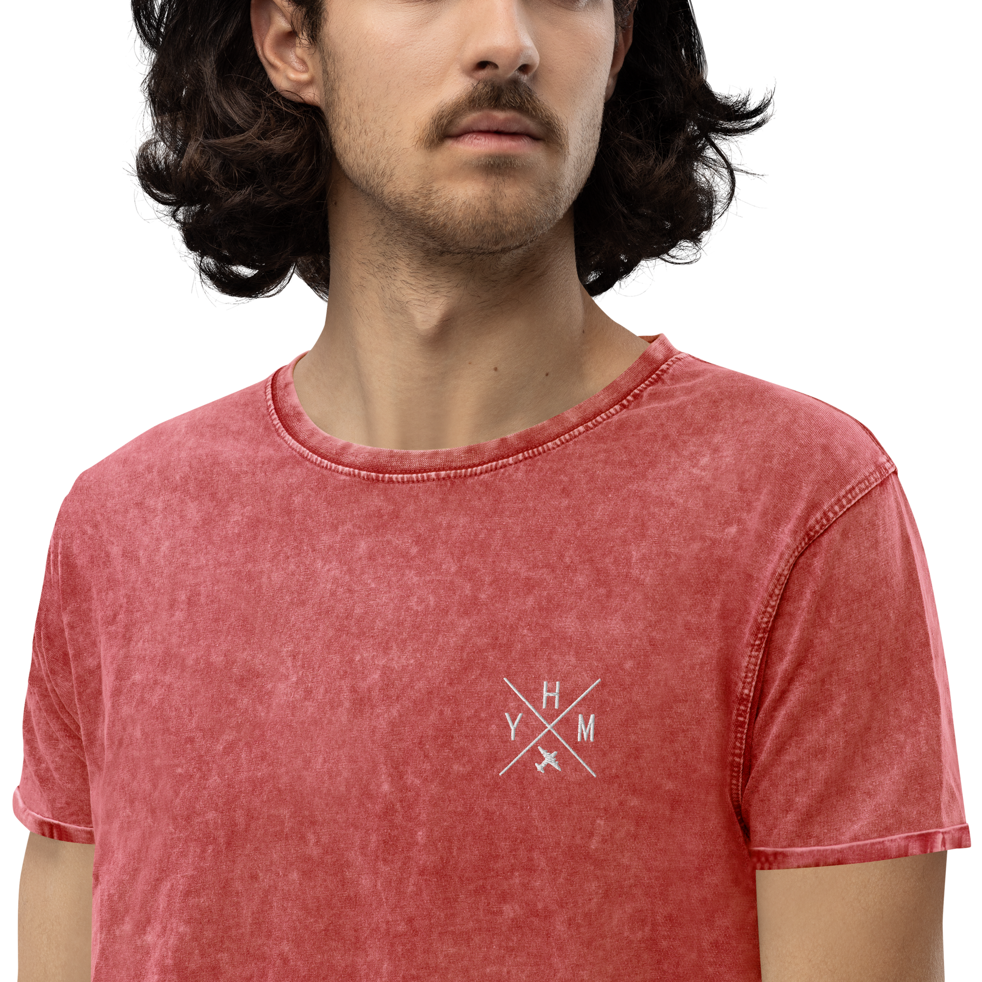 Crossed-X Denim T-Shirt • YHM Hamilton • YHM Designs - Image 11