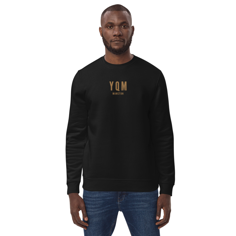 Sustainable Sweatshirt - Old Gold • YQM Moncton • YHM Designs - Image 07