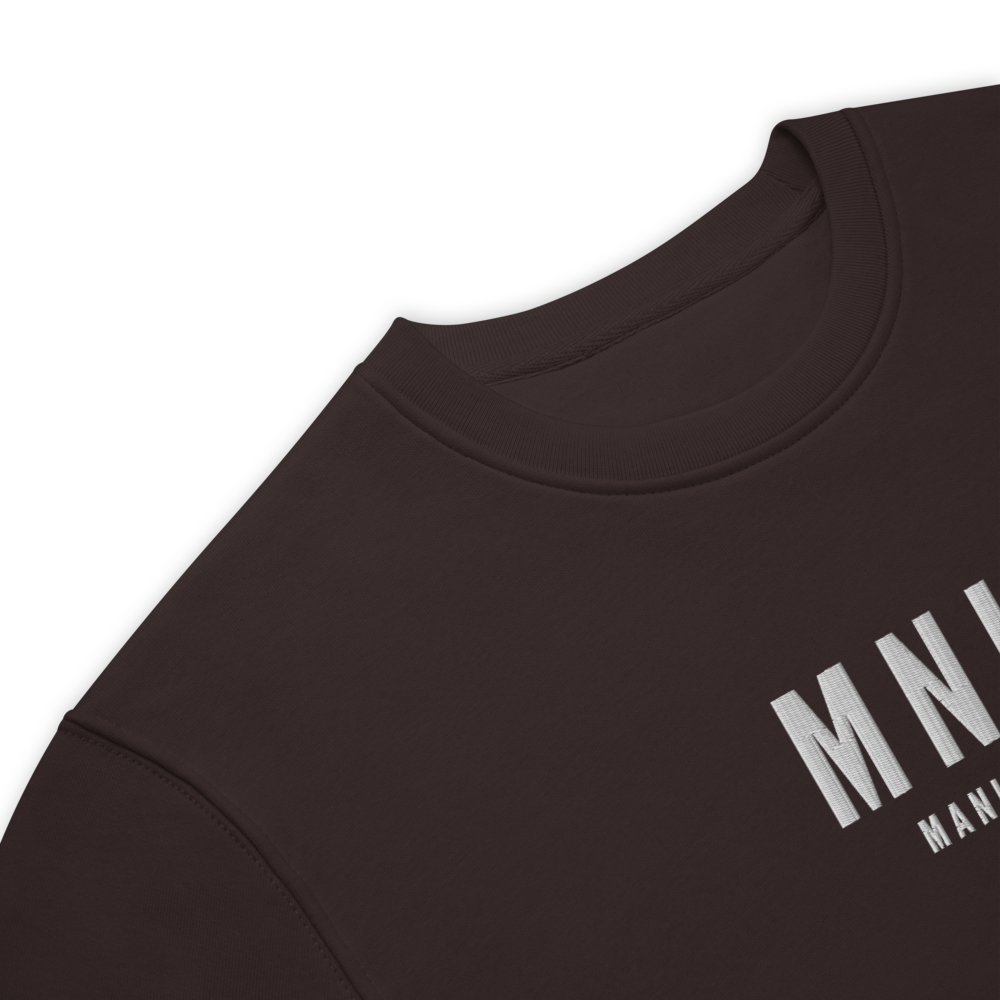 Sustainable Sweatshirt - White • MNL Manila • YHM Designs - Image 04