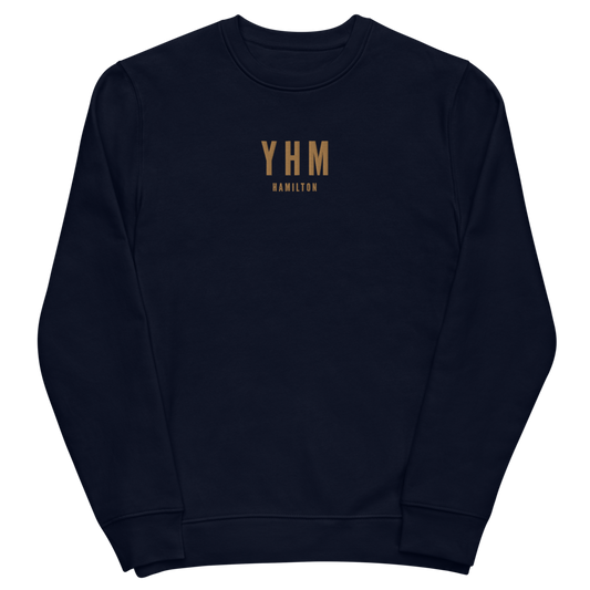Sustainable Sweatshirt - Old Gold • YHM Hamilton • YHM Designs - Image 02