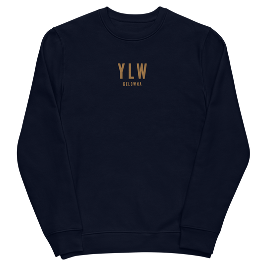 Sustainable Sweatshirt - Old Gold • YLW Kelowna • YHM Designs - Image 02