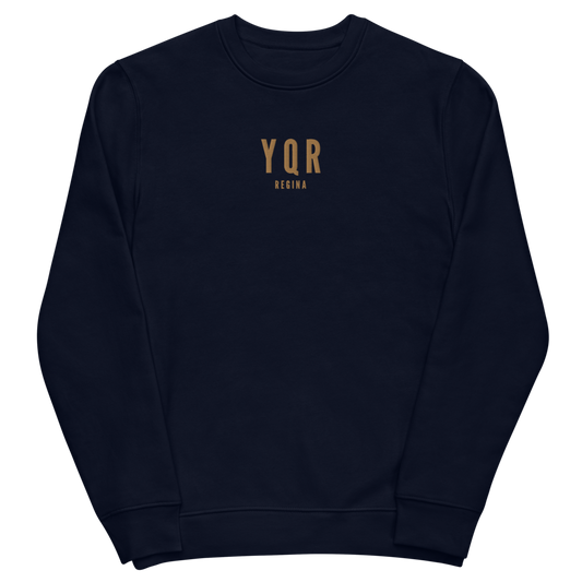 Sustainable Sweatshirt - Old Gold • YQR Regina • YHM Designs - Image 02