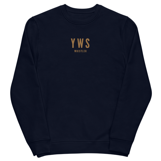 Sustainable Sweatshirt - Old Gold • YWS Whistler • YHM Designs - Image 02