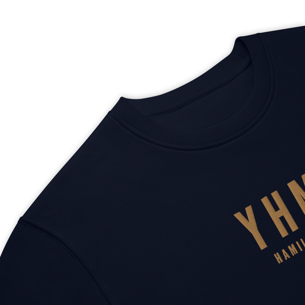 Sustainable Sweatshirt - Old Gold • YHM Hamilton • YHM Designs - Image 04