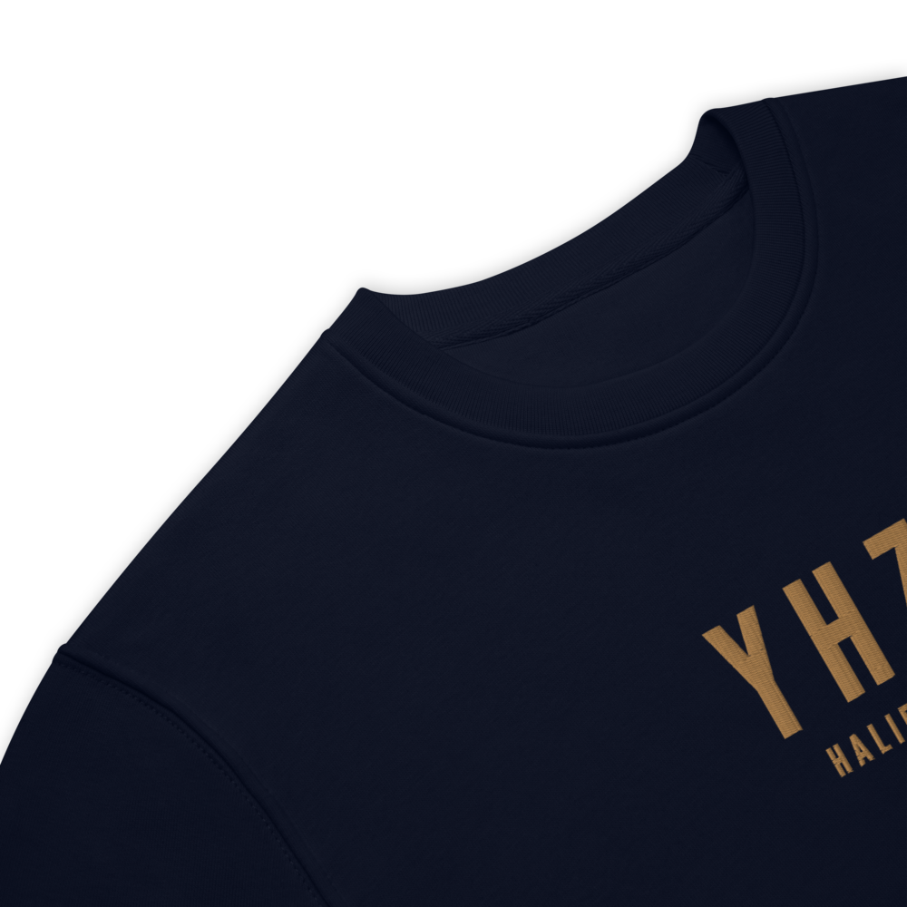 Sustainable Sweatshirt - Old Gold • YHZ Halifax • YHM Designs - Image 04