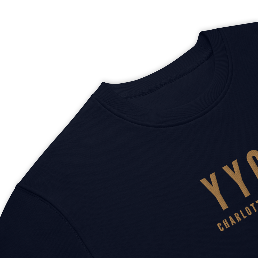Sustainable Sweatshirt - Old Gold • YYG Charlottetown • YHM Designs - Image 04