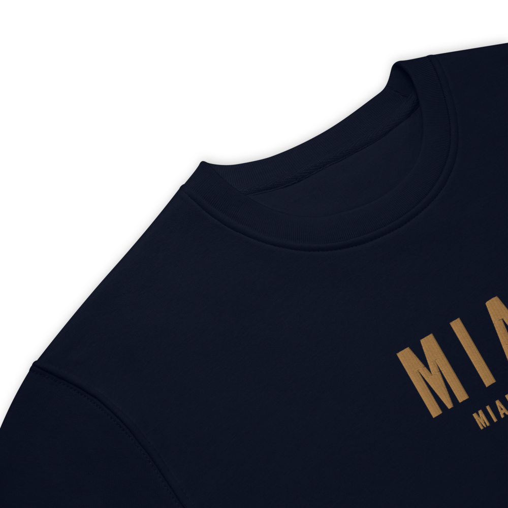 Sustainable Sweatshirt - Old Gold • MIA Miami • YHM Designs - Image 04