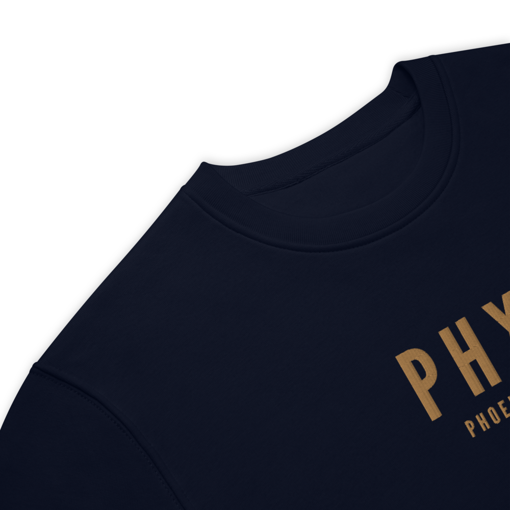 Sustainable Sweatshirt - Old Gold • PHX Phoenix • YHM Designs - Image 04