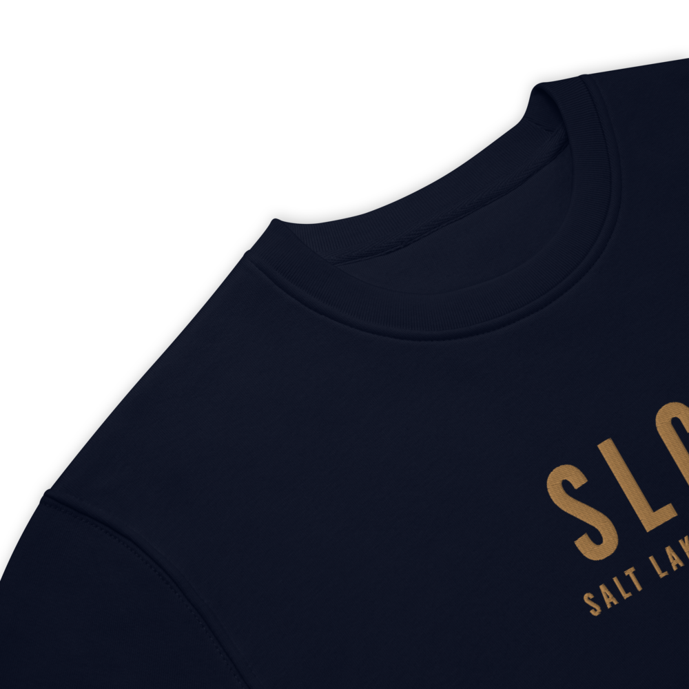 Sustainable Sweatshirt - Old Gold • SLC Salt Lake City • YHM Designs - Image 04
