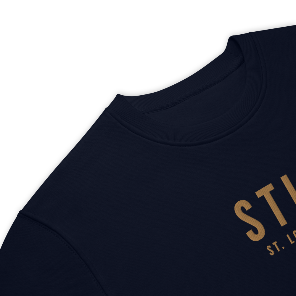 Sustainable Sweatshirt - Old Gold • STL St. Louis • YHM Designs - Image 04