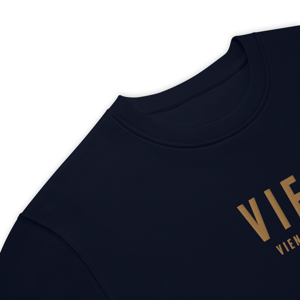 Sustainable Sweatshirt - Old Gold • VIE Vienna • YHM Designs - Image 04