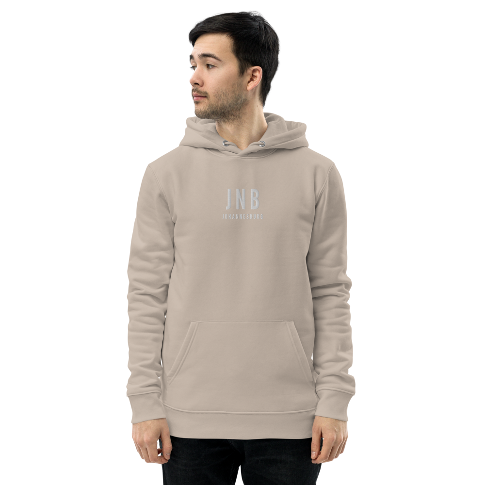 Sustainable Hoodie - White • JNB Johannesburg • YHM Designs - Image 03