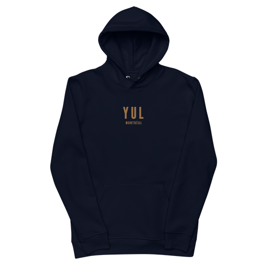 Sustainable Hoodie - Old Gold • YUL Montreal • YHM Designs - Image 02